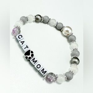 Cat mom bracelet